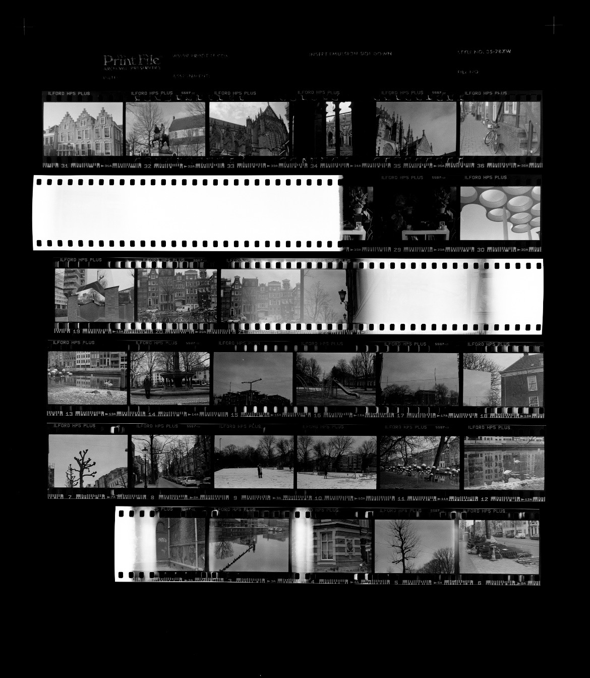 Black and white film